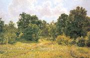 Ivan Shishkin Deciduous Forest Edge Germany oil painting artist
